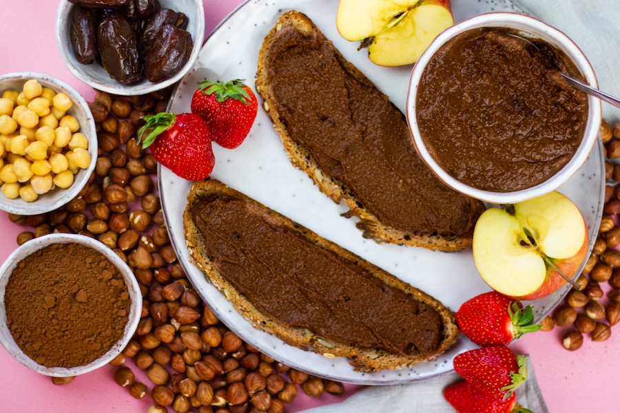 Veganes Protein-Nutella - aus Kichererbsen!